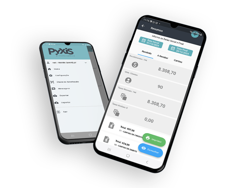 App Pyxis Cobrança